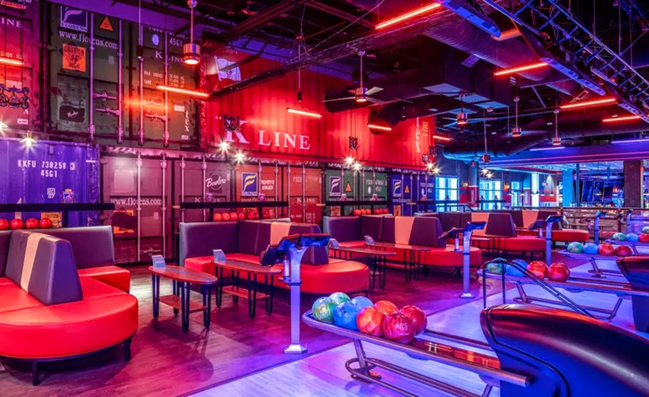 Bowlero bowling alley