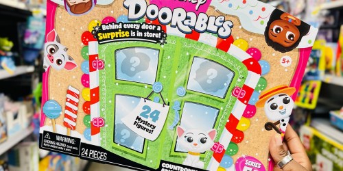 Disney Doorables Advent Calendar w/ 24 Figurines Just $20 at Walmart (In-Store & Online)