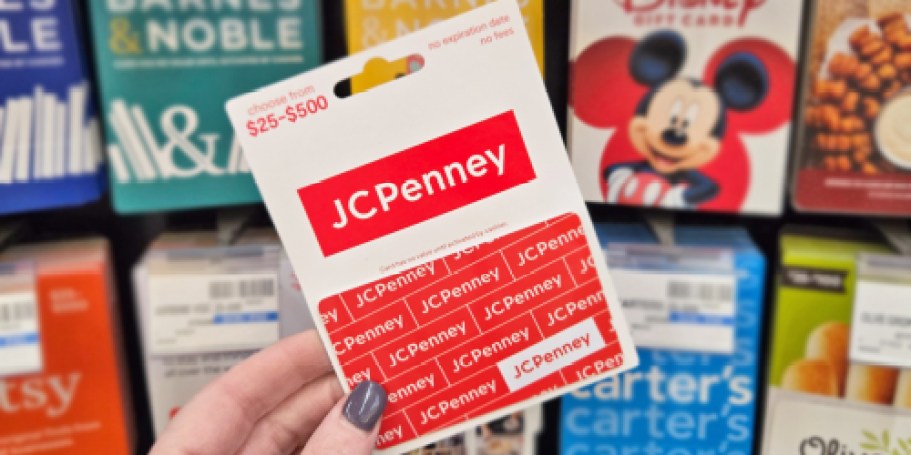 $25 JCPenney eGift Card Only $21.25