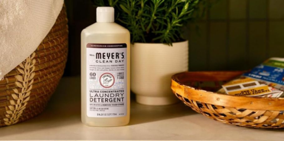 Mrs. Meyer’s Clean Day Laundry Detergent Just $11 Shipped on Amazon