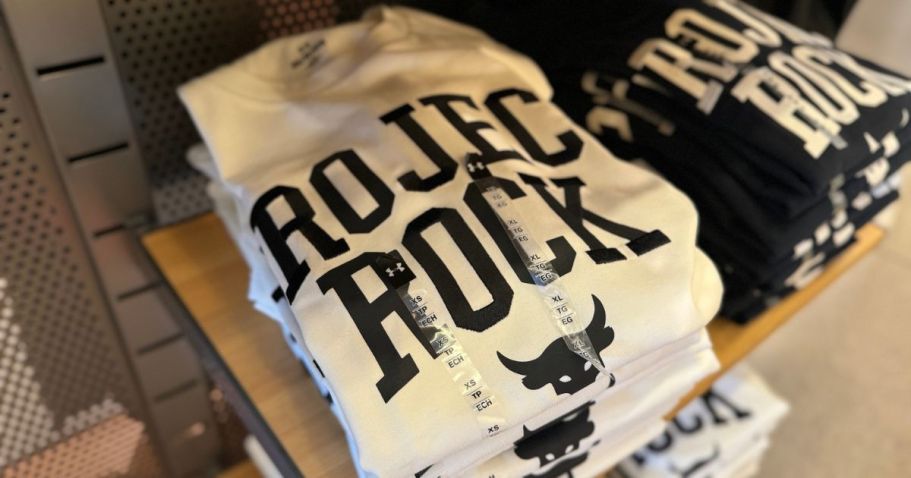 Under Armour Project Rock Styles from $8.48 Shipped (Reg. $25)
