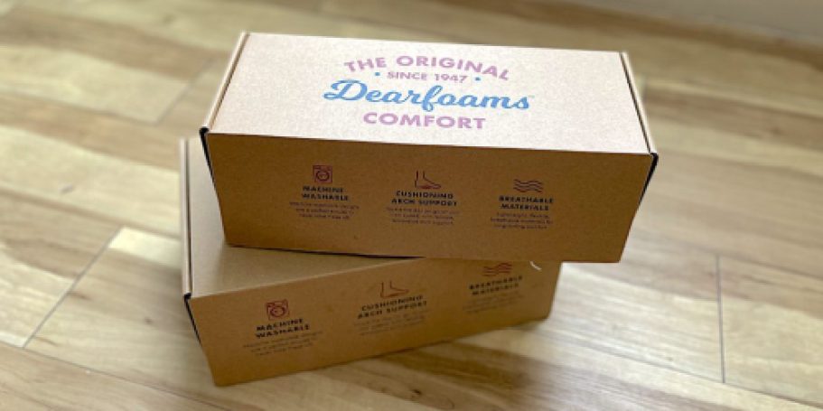Cozy Dearfoams Slippers & Comfy Shoes from $4 on Walmart.com