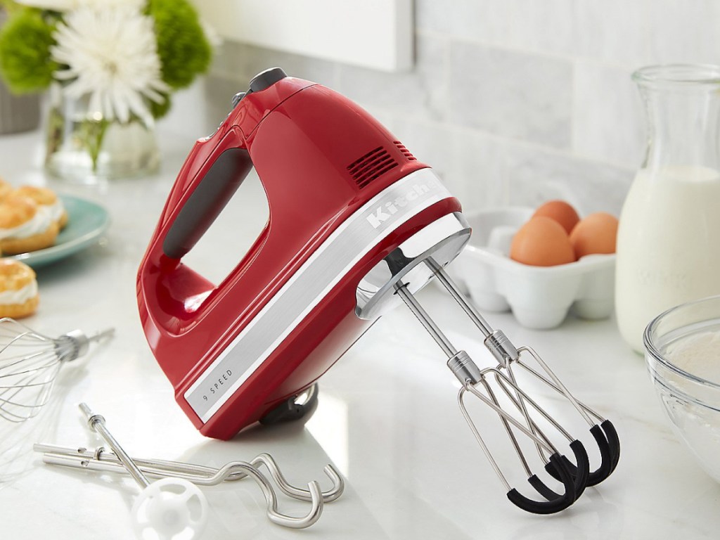KitchenAid 9-Speed Digital Hand Mixer w_ Flex Edge Beaters