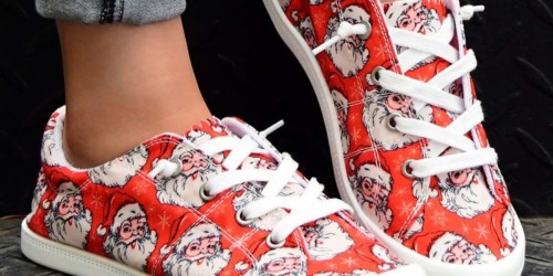 Christmas Sneakers for Women Only $22.99 on Zulily (So MANY Fun Styles!)