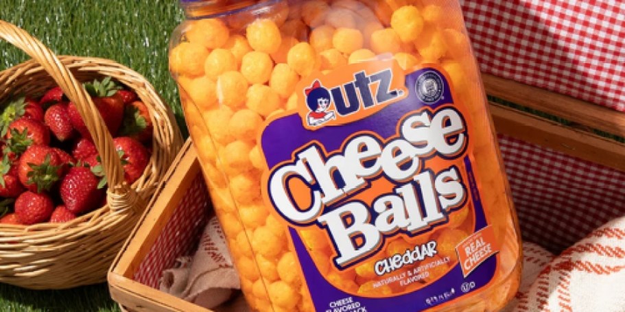 HUGE Utz Cheese Balls Barrel Only $7 Shipped on Amazon