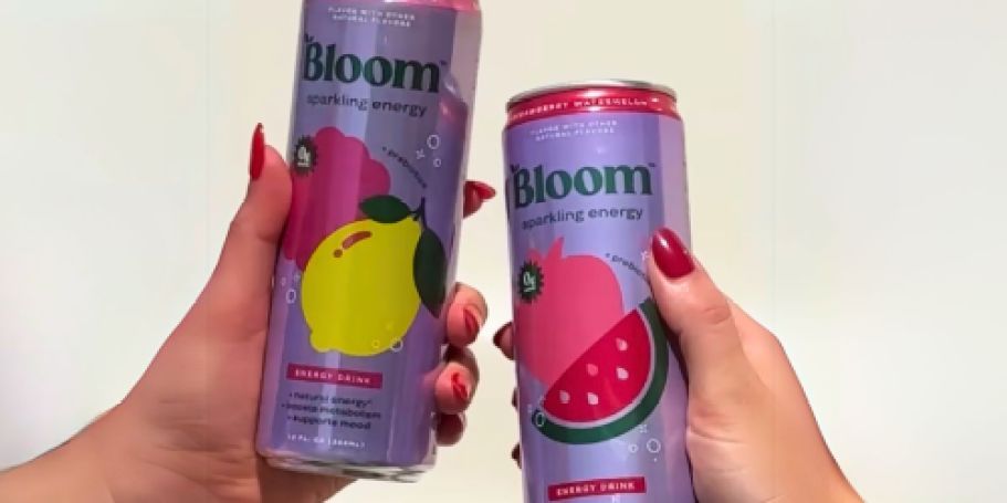 Bloom Nutrition Sparkling Energy Drink 12-Pack Only $17.64 Shipped on Amazon
