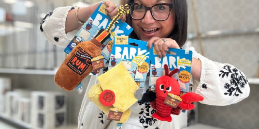 We Spotted Up to 70% Off Bark Dog Toys at Target