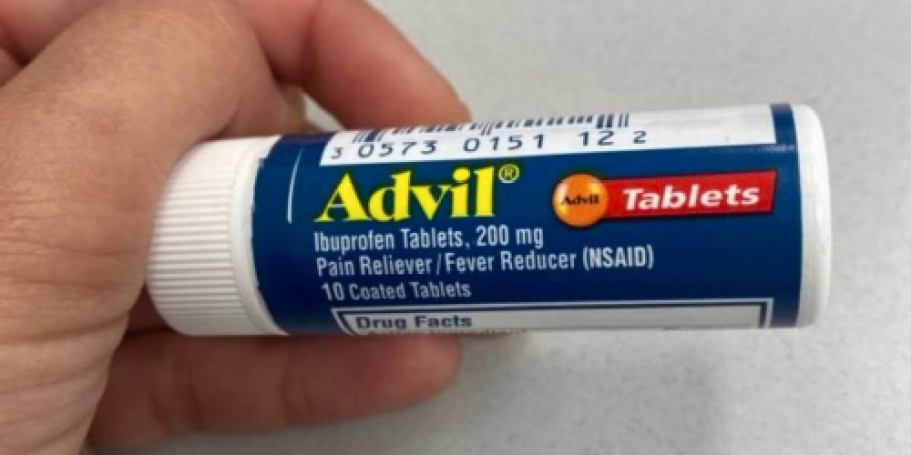 Advil 10-Count Only $1.20 Shipped on Amazon (Easy Subscribe & Save Filler!)