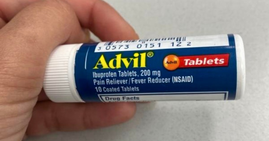 Advil 10-Count Only $1.20 Shipped on Amazon (Easy Subscribe & Save Filler!)