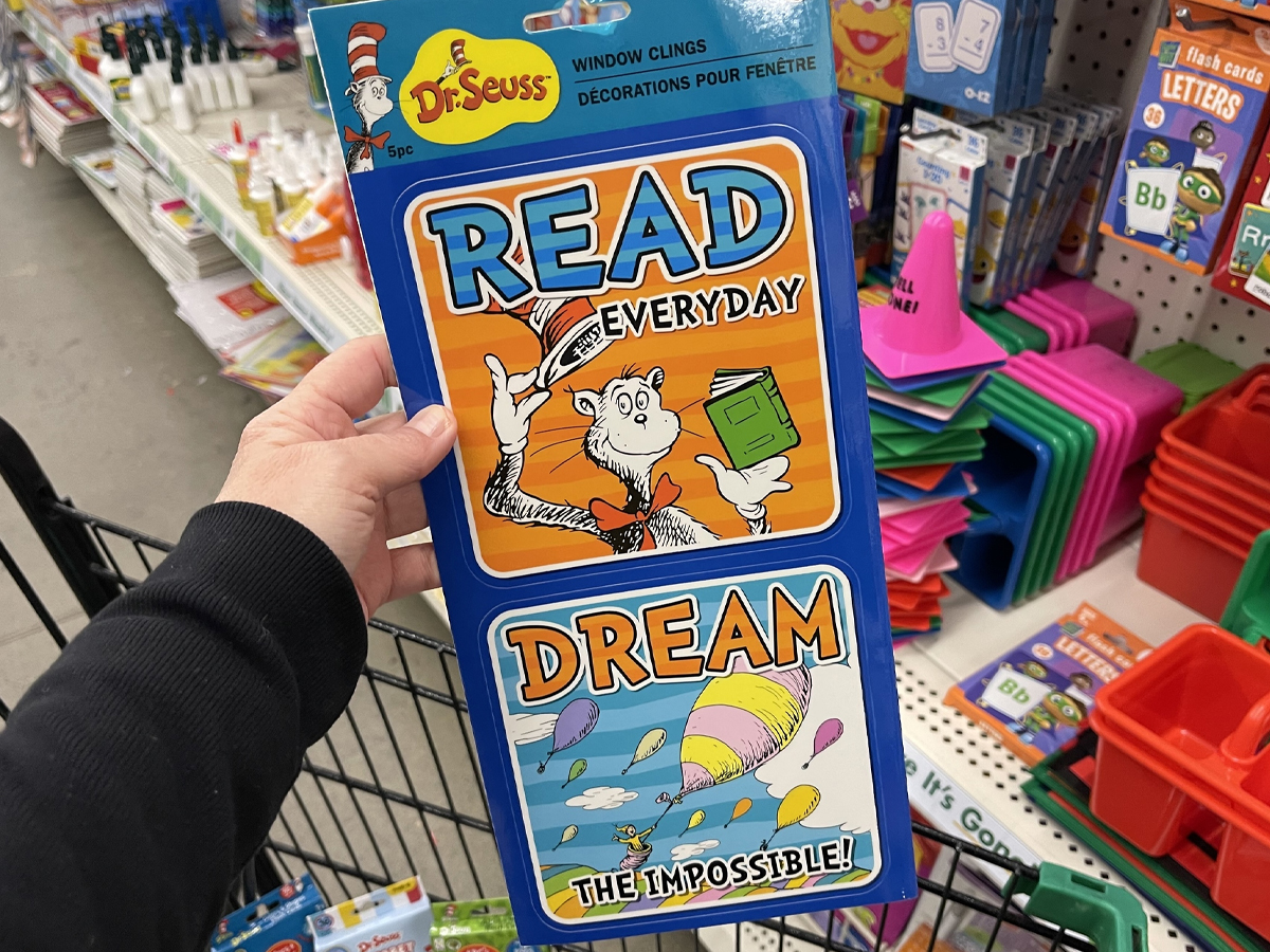 Dr Seuss Window Clings
