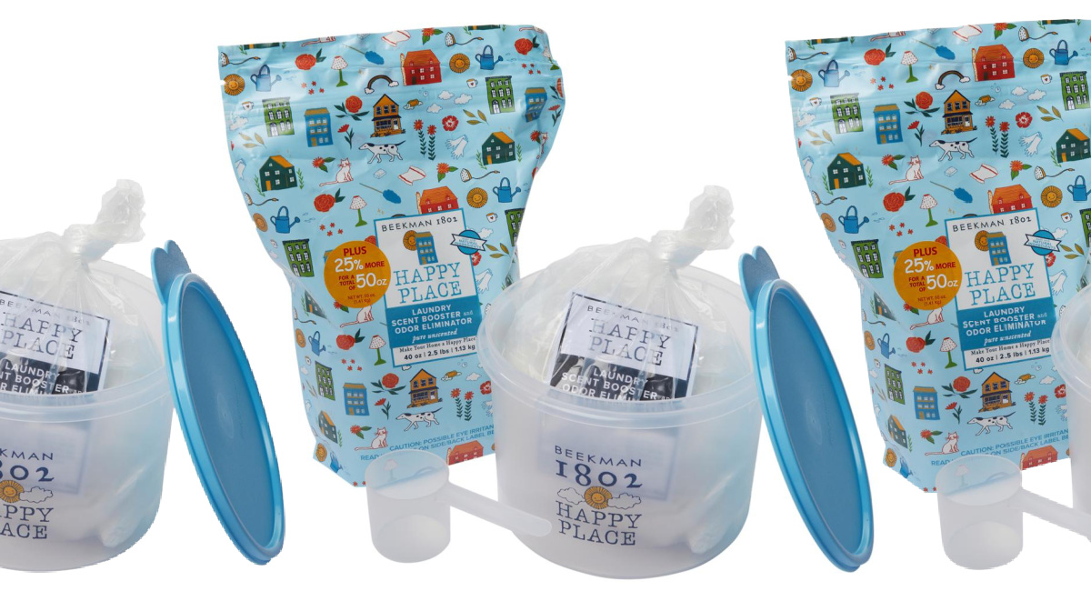 Happy Place 100 oz. Odor-Eliminating Scent Booster w_Tupperware&reg; Tub