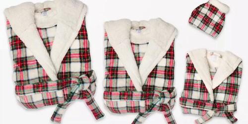 Martha Stewart Robes for the Family from $10.43 on Macy’s.com (Regularly $42)