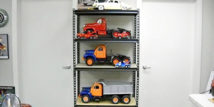5-Shelf Metal Storage Rack Only $59 Shipped on Walmart.com (Holds 4000 Pounds!)