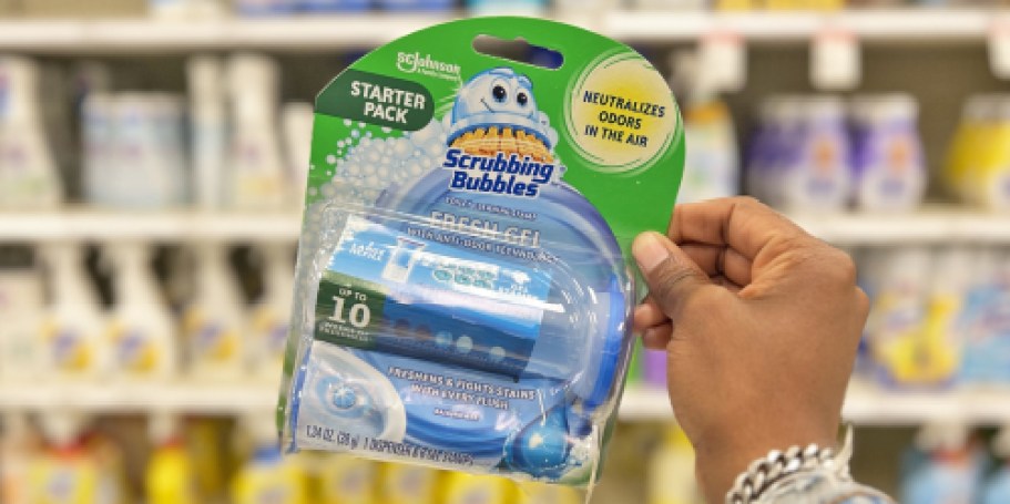 Scrubbing Bubbles Toilet Gel Stamps 6-Count Only $3.66 Shipped on Amazon