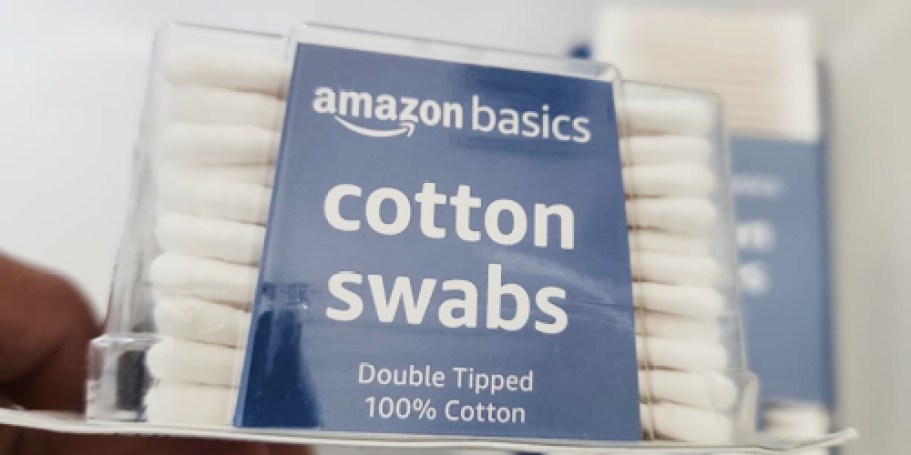 Amazon Basics Cotton Swabs 500-Count Only $2 Shipped