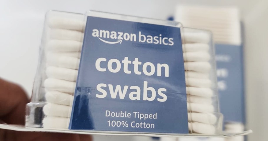 Amazon Basics Cotton Swabs 500-Count Only $2 Shipped