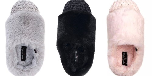 Cuddl Duds Womens Slippers Just $8.39 on JCPenney.com (Regularly $42) | Available in Three Colors