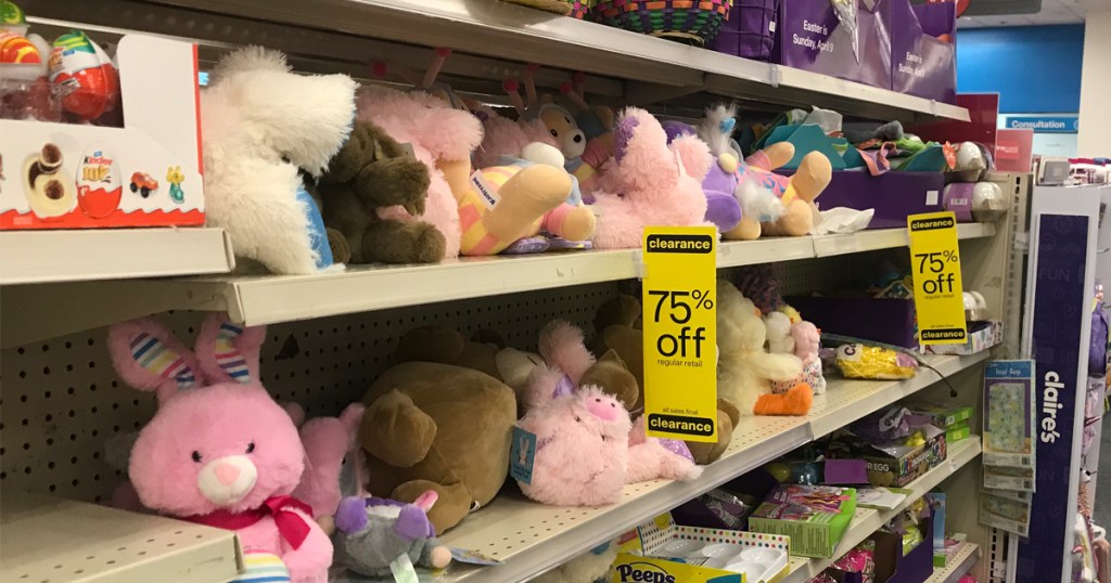 Easter Clearance Aisle at CVS