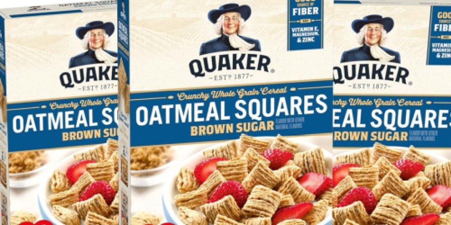 Quaker Oatmeal Cereal 3-Pack Only $5.66 Shipped on Amazon ($1.89 Each)