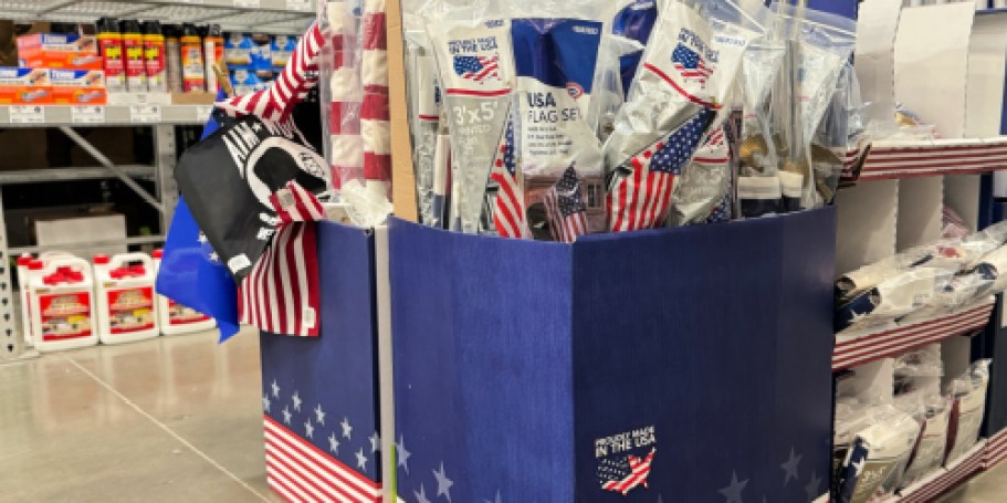 Complete American Flag Kit Only $9.98 Shipped on Lowes.com