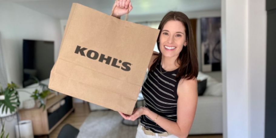 Last Chance: $10 Off $25 Kohl’s Coupon + Stackable Savings & Kohl’s Cash