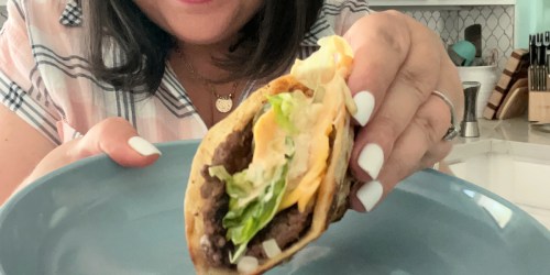 Have You Tried The Viral Crispy Smash Burger Tacos?