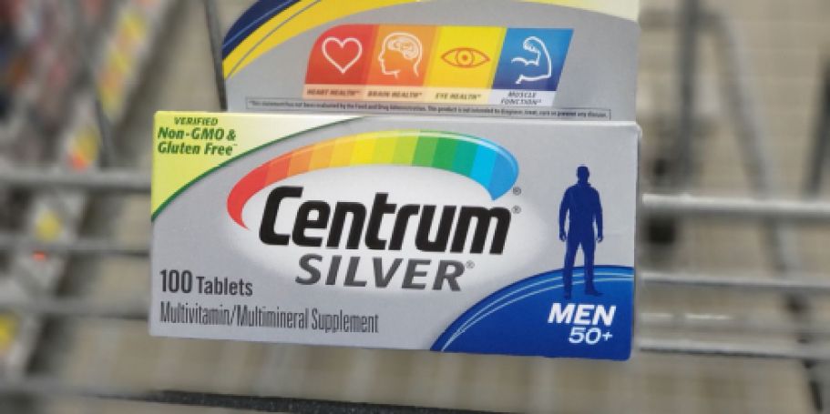 Centrum Silver Multivitamins 100-Count Only $3 Shipped on Amazon