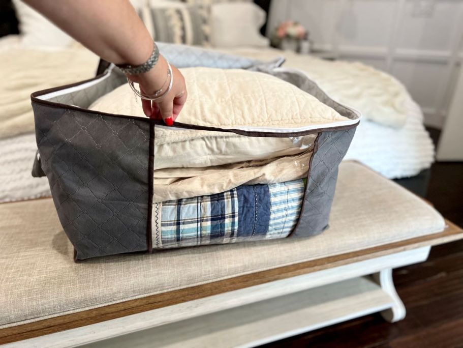 Foldable Storage Tote 6-Pack Only $10.99 on Amazon