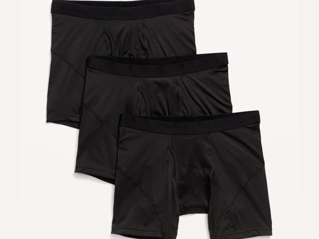 black 3 pack old navy boxers