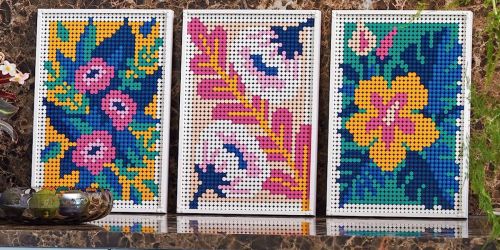 LEGO Floral Art Set Only $55.99 Shipped on Amazon (Regularly $70) | Make Your Own Wall Art