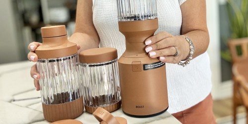 Beast Personal Blender Bundle from $69.99 Shipped (Includes 3 Blending Cups, Multiple Lids, & More!)