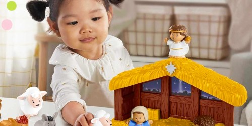 Fisher-Price Little People Nativity Set w/ Music & Light Only $29.99 on Amazon
