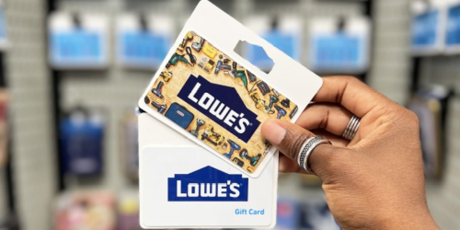 FREE $20 Lowe’s eGift Card When You Buy $100 | Easy Last-Minute Gift Idea