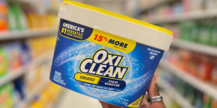 Two OxiClean Laundry Products Only $4.98 at Kroger (Reg. $19)