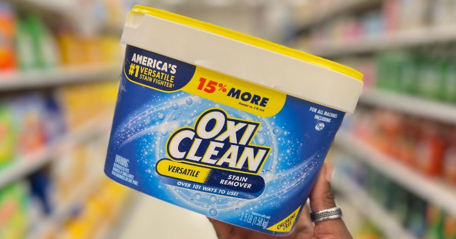 Two OxiClean Laundry Products Only $4.98 at Kroger (Reg. $19)