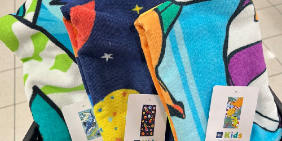 *HOT* FOUR Kohl’s Beach Towels Only $14.58 (Just $3.65 Each)