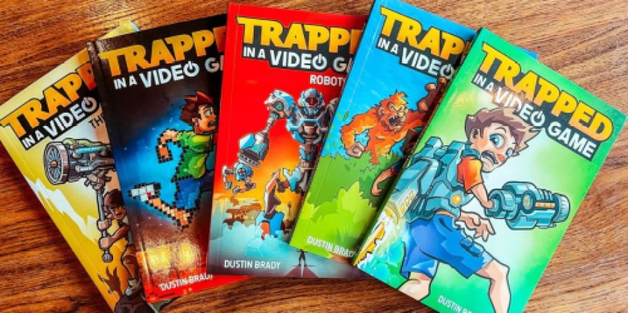 Trapped in a Video Game Books Boxed Set Just $16.23 Shipped for Prime Members (Reg. $49)