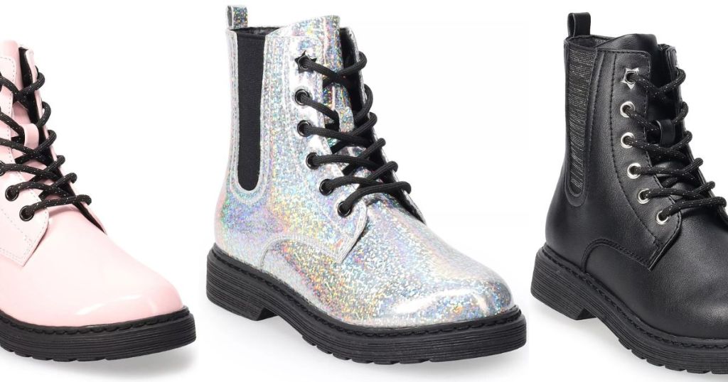 3 SO Roxana Girls' Combat Boots