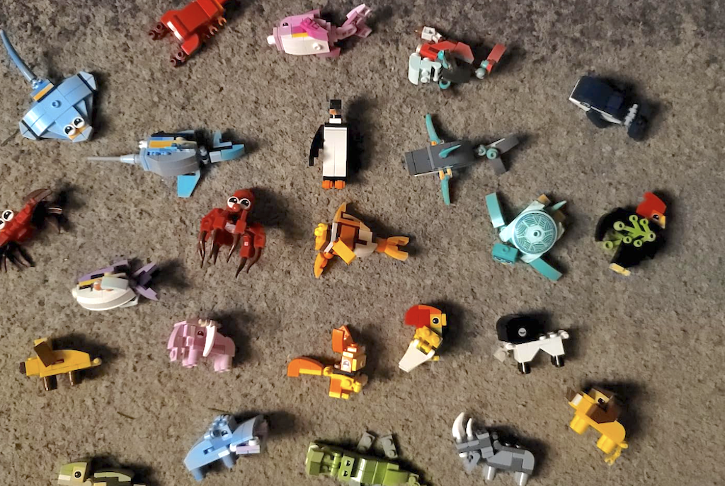 Lego compatible Advent Calendar pieces