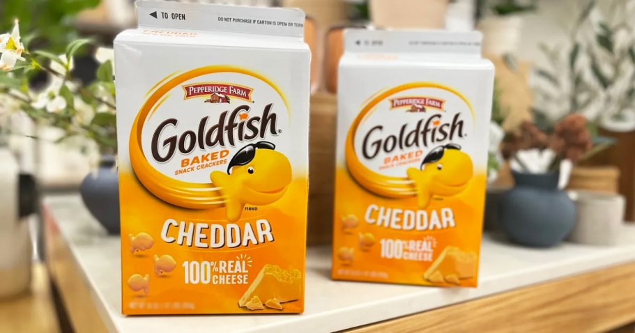 Goldfish Crackers Cartons Only $5.59 Shipped on Amazon