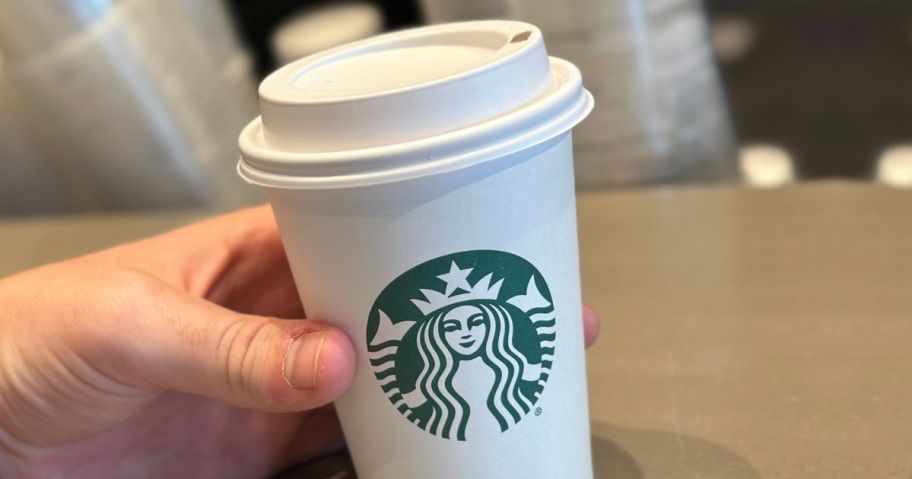 A small Starbucks Cup