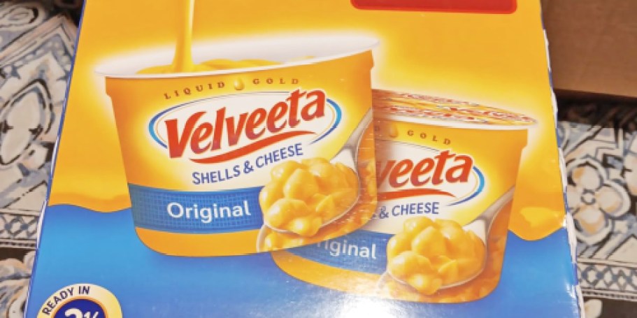 Velveeta Shells & Cheese Cups 8-Pack Only $6 Shipped on Amazon