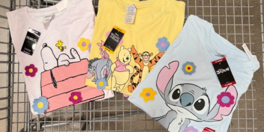 Sam’s Club Disney Clothing | $4.98 Tees, $7.81 Matching Sets + More