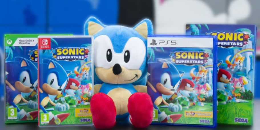 Sonic Superstars Video Game Only $9.99 on Amazon (Reg. $30)
