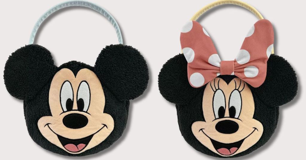 Mickey and Minnie Mouse Easter Treat Baskets