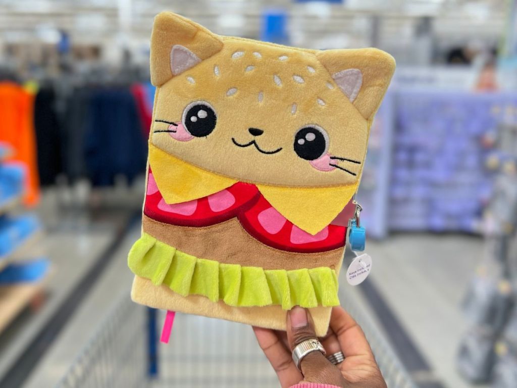 Claire&rsquo;s Lock and Two Keys Cheeseburger Cat