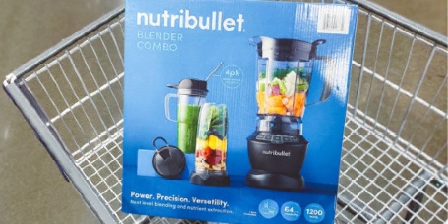 Nutribullet Blender Combo w/ Single-Serve Cups Only $64.79 Shipped + $15 Kohl’s Cash (Reg. $180)