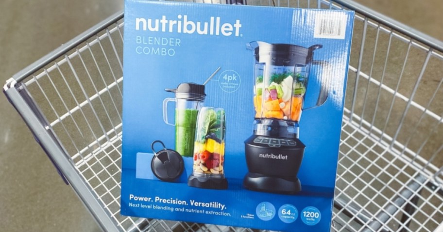 NutriBullet Blender Combo in box in cart