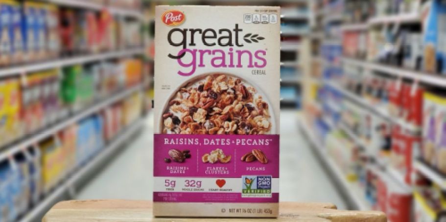 Post Great Grains Raisins Cereal Only $1.89 Shipped on Amazon (Reg. $4.15)