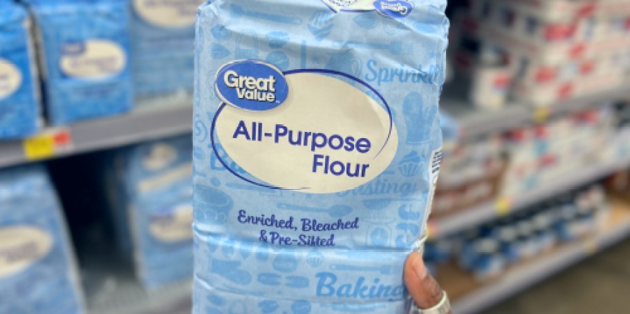 Great Value 5-Pound Flour ONLY 38¢ After Cash Back
